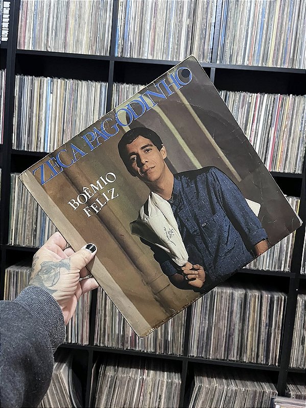 LP - ZECA PAGODINHO - BOEMIO FELIZ
