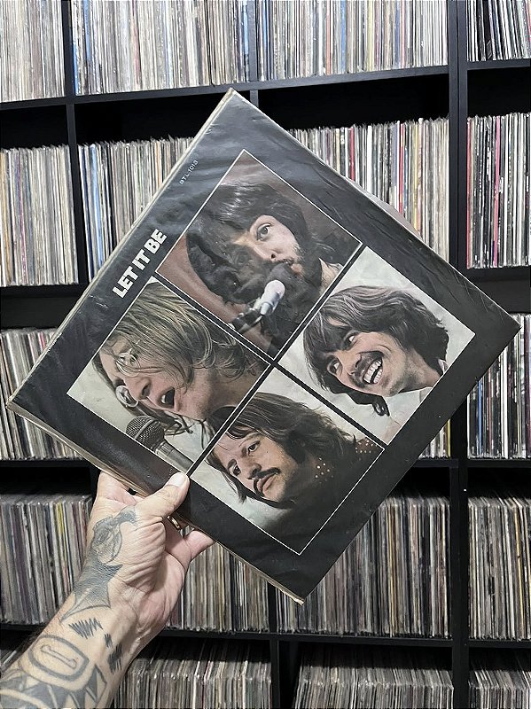 LP - BEATLES - LET IT BE