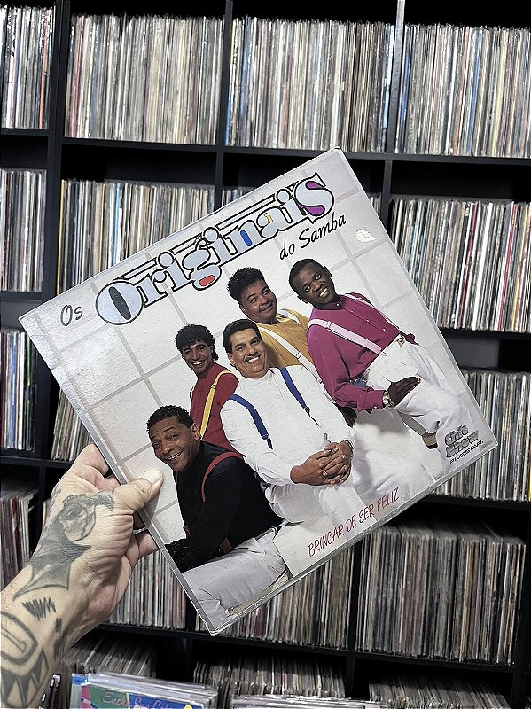 LP - OS ORIGINAIS DO SAMBA - BRINCAR DE SER FELIZ