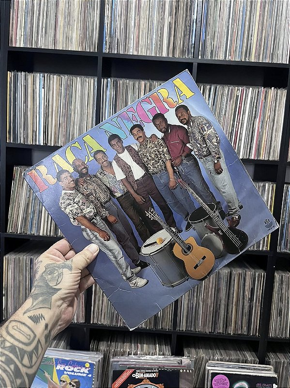LP - RAÇA NEGRA - RAÇA NEGRA CHEIA DE MANIAS