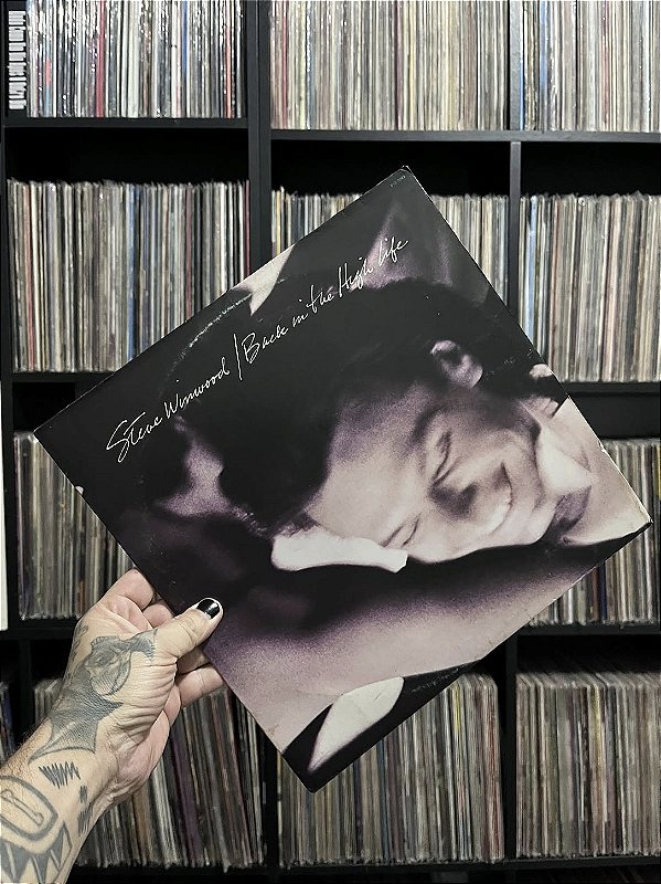 LP - STEVE WINWOOD - BACK IN THE HIGH LIFE