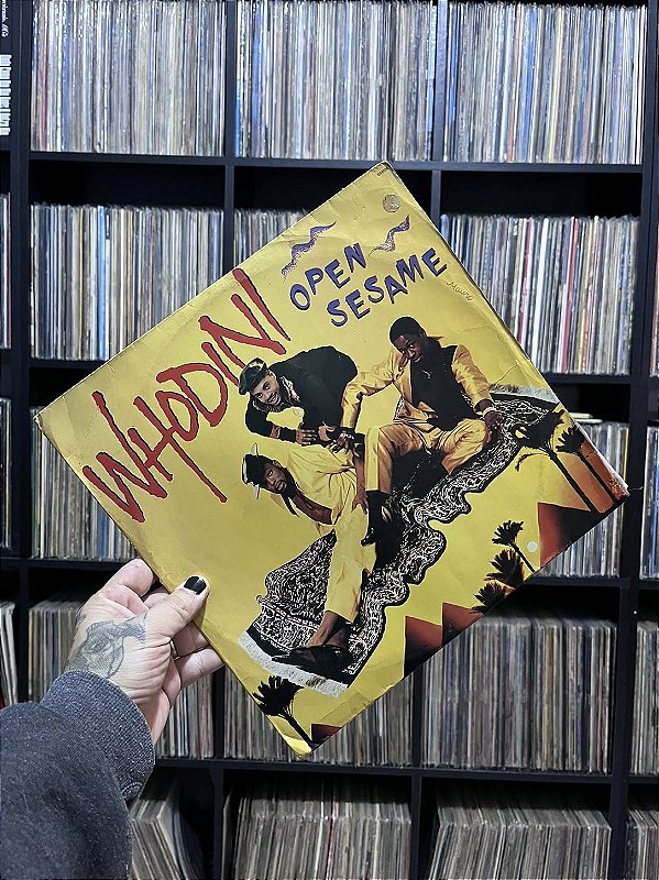 LP - WHODINI - OPEN THE SESAME