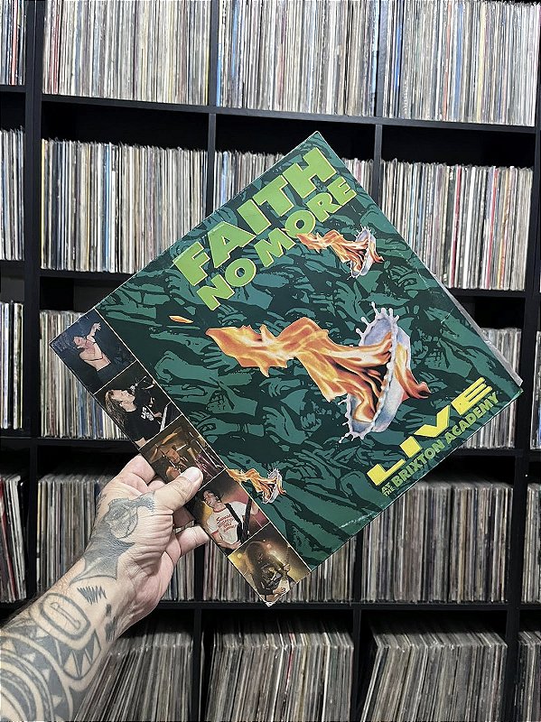 LP - FAITH NO MORE - LIVE AT THE BRIXTON ACADEMY