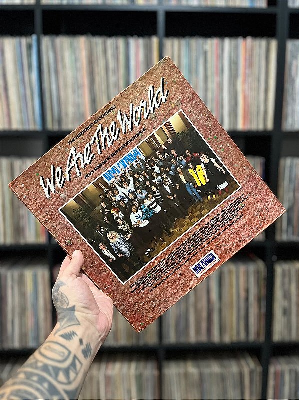 LP - USA FOR AFRICA - WE ARE THE WORLD