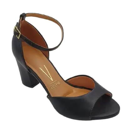 Sandalias Calçados Femininos Vizzano Sandalia Fem Salto Baixo 6262406
