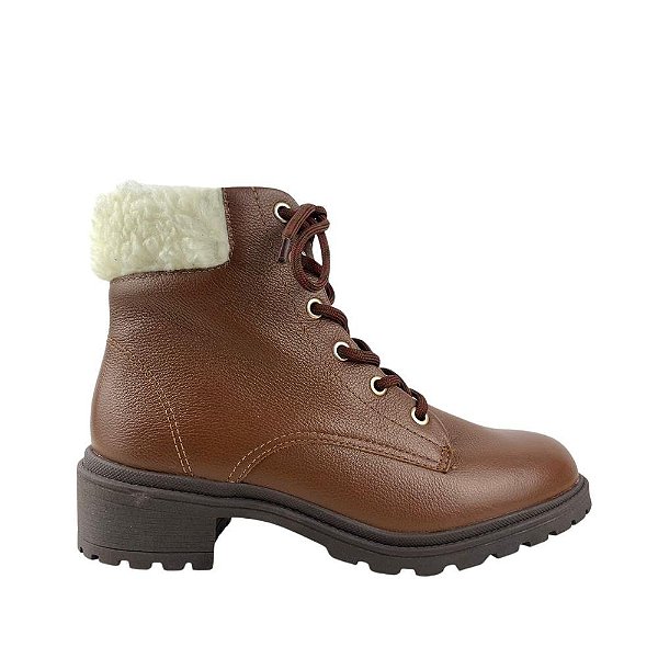 Coturnos Calçados Femininos Coturno Comfortflex Fem  2175301