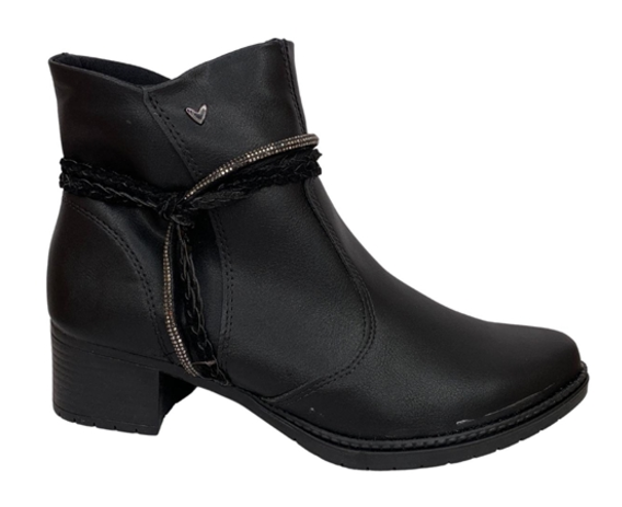 Bota Fem Cano Curto Mississipi  Q5712 Marrom