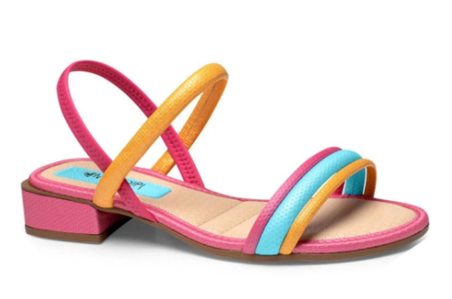 Sandalias Calçados Femininos Sandalia Fem Salto Baixo Mississipi  Q7081
