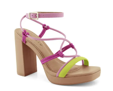 Sandalias Calçados Femininos Sandalia Fem Ramarim Salto Alto   2258202