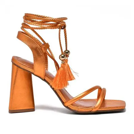 Sandalias Calçados Femininos Sandalia Via Marte Fem Salto Alto   17106