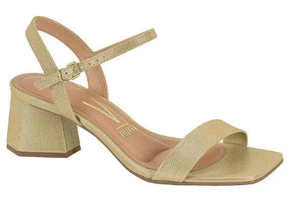 Sandalias Calçados Femininos Vizzano Sandalia Fem Salto Medio 6467104