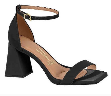 Sandalias Calçados Femininos Vizzano Sandalia Fem Salto Alto  6464102
