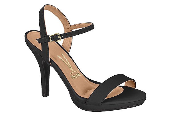 Sandalias Calçados Femininos Vizzano Sandalia Fem Salto Alto  62101019