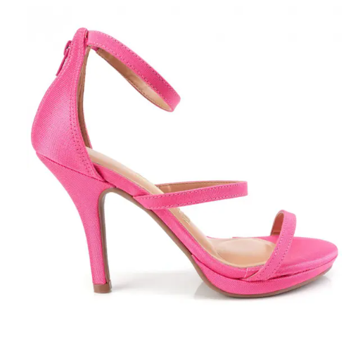 Sandalias Calçados Femininos Vizzano Sandalia Fem Salto Alto  62101024
