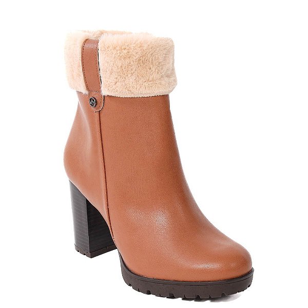 Bota Cano Curto Calçados Femininos Via Marte Bota Fem Cano Curto 4101