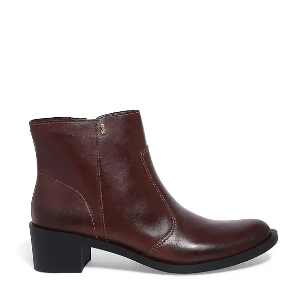 Bota Cano Curto Calçados Femininos Santa Lolla Bota Fem Cano Curto Salto Baixo 03181Fda0151004f