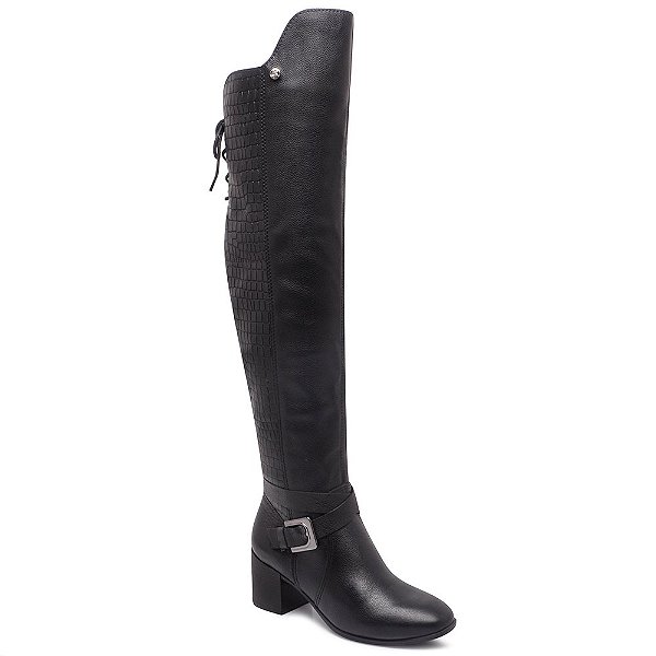 Bota Cano Longo Calçados Femininos Bottero Bota Fem Cano Longo Salto Baixo 314207