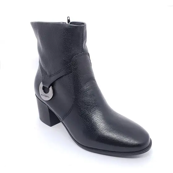 Bota Cano Curto Calçados Femininos Bottero Bota Fem Cano Curto Salto Baixo 314201