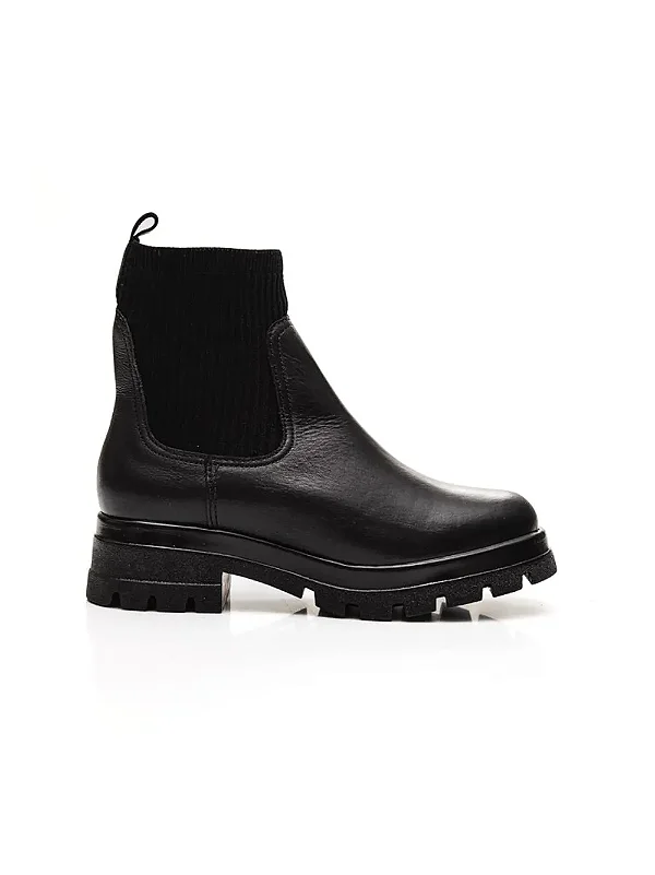 Bota Cano Curto Calçados Femininos Bottero Bota Fem Cano Curto Salto Baixo 362902