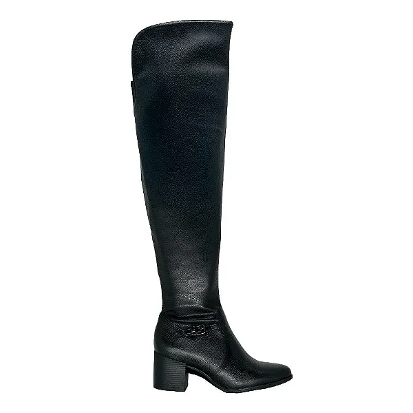 Bota Cano Longo Calçados Femininos Bottero Bota Fem Cano Longo Salto Baixo 346912