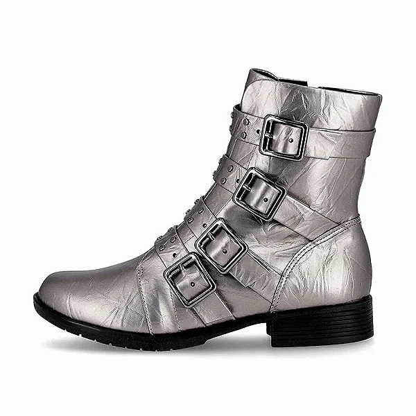 Bota Cano Curto Calçados Femininos Piccadilly Bota Fem Cano Curto Salto Baixo 653006