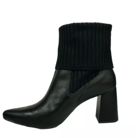 Bota Cano Curto Calçados Femininos Dalla Vecchia Bota Fem Cano Curto Salto Alto 20360497