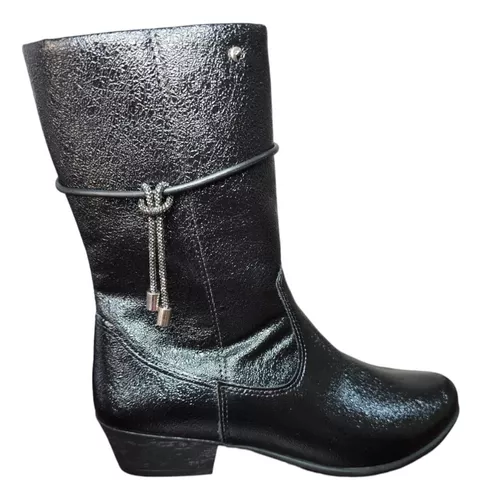 Bota  Calçados Infantis Pampili Bota Inf Fem Cano Longo 735002