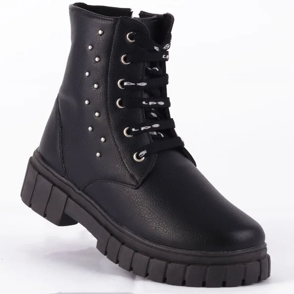 Bota  Calçados Infantis Worldcolors Coturno Inf Fem Cano Curto 711013