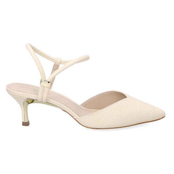 Sapatos Calçados Femininos Luz Da Lua Sapato Fem Salto Baixo 58060001