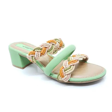 Sandalias Calçados Femininos Mississipi Sandalia Fem Salto Baixo Q7092