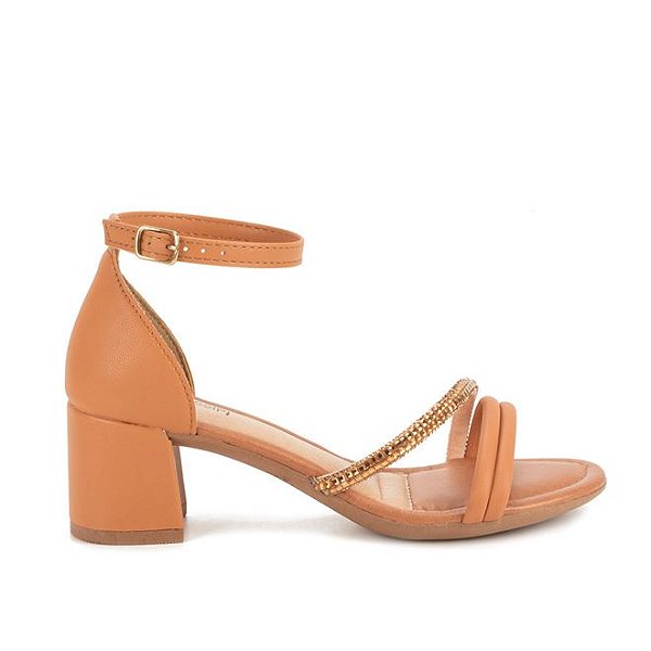 Sandalias Calçados Femininos Mississipi Sandalia Fem Salto Medio Q9763