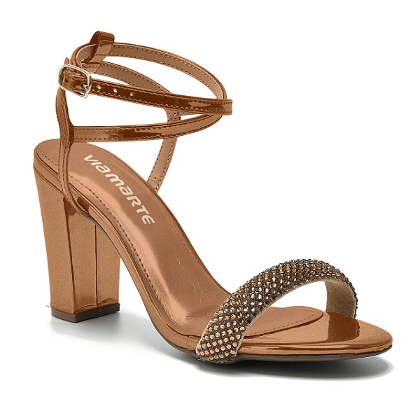 Sandalias Calçados Femininos Via Marte Sandalia Fem Salto Alto  142007