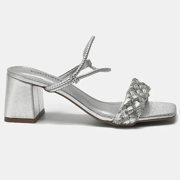 Sandalias Calçados Femininos Via Marte Sandalia Fem Salto Medio 171005