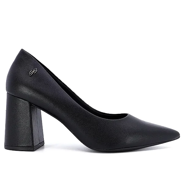 Sapatos Calçados Femininos Usaflex Sapato Fem Salto Medio Ak0201