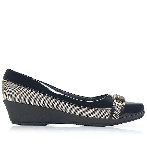 Sapatos Calçados Femininos Piccadilly Sapato Fem Salto Baixo 143155