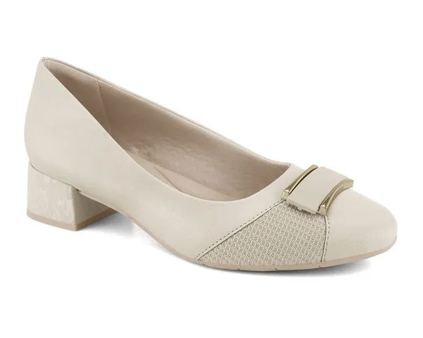 Sapatos Calçados Femininos Comfortflex Sapato Fem Salto Baixo 2395303