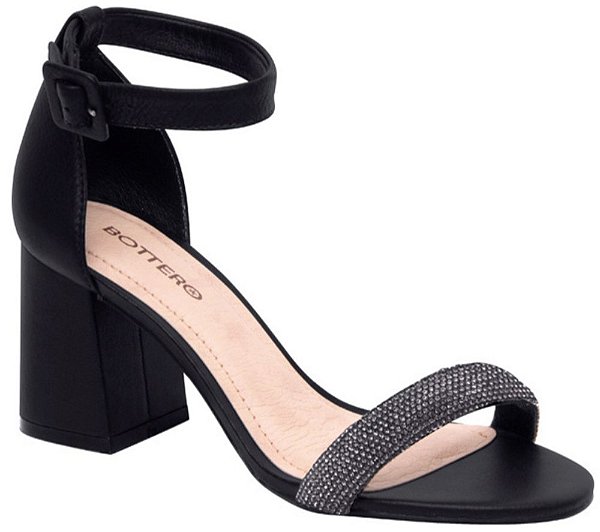Sandalias Calçados Femininos Bottero Sandalia Fem Salto Medio 358305