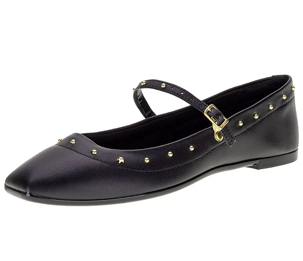 Sapatos Femininos Moleca 5735223 Preto