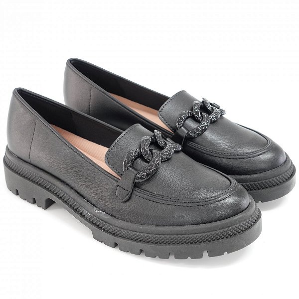 Sapatos Femininos Moleca 5775101 Preto
