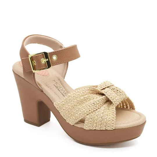 Sandalias Calçados Femininos Modare Sandalia Fem Salto Medio 7165104