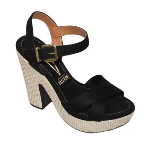 Sandalias Calçados Femininos Vizzano Sandalia Fem Salto Alto  6281527