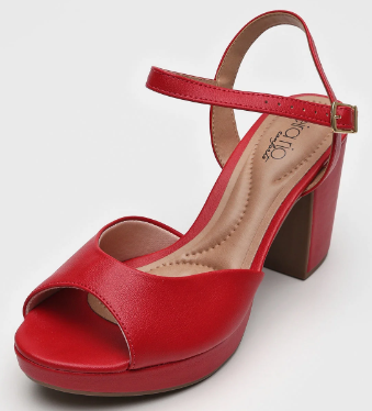 Sandalias Calçados Femininos Beira Rio Sandalia Fem Salto Medio 8371112