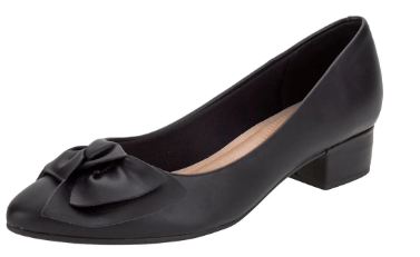 Sapatos  Femininos Beira Rio Salto Baixo 4244103 Preto