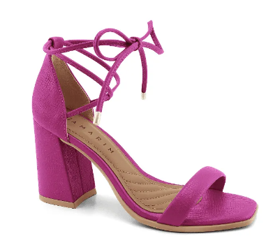 Ramarim Sandalia Fem Salto Medio 2241203 Pink