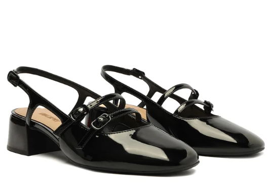Sapatos Femininos Anacapri  Salto Medio C3057400010001 Preto