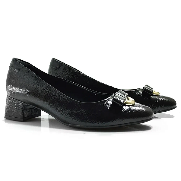 Sapato Fem Comfortflex  2598301 Preto