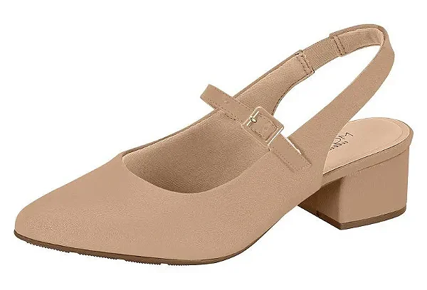 Sapato Fem Modare Salto Medio 7340125 Preto