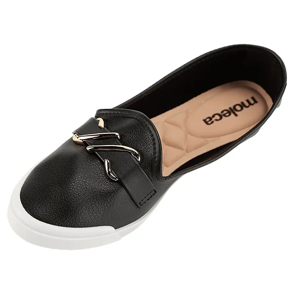 Sapato Fem Moleca 5109796 Preto