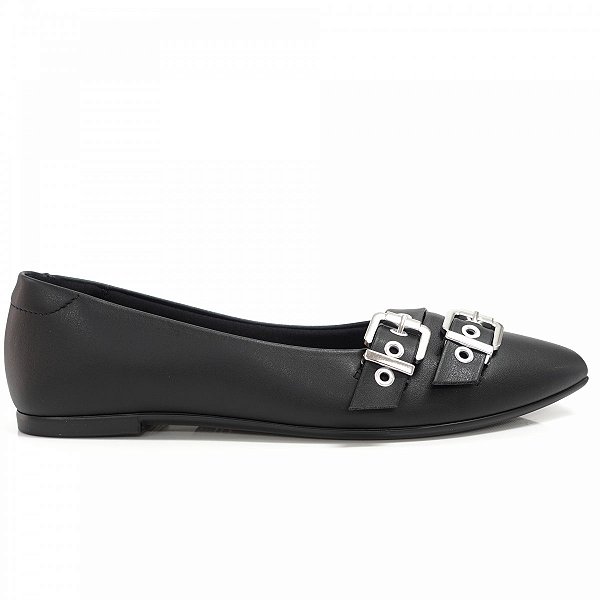 Sapatilha Fem Moleca 5821102 Preto