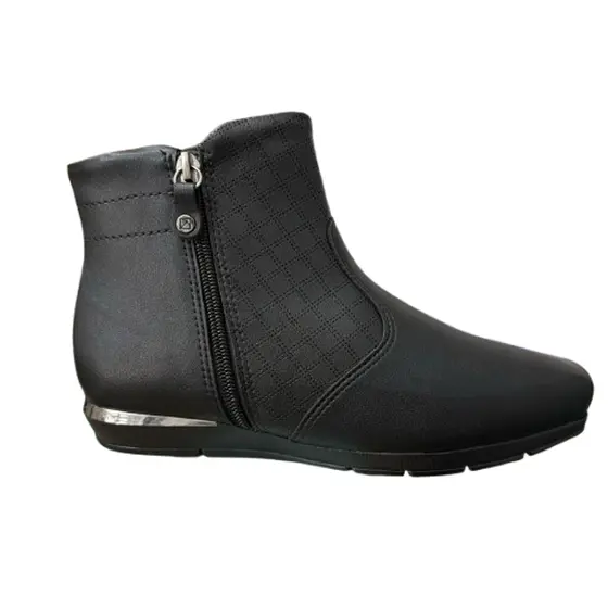 Piccadilly Bota Fem Cano Curto 147315 Preto